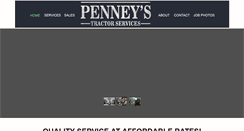 Desktop Screenshot of penneystractor.com